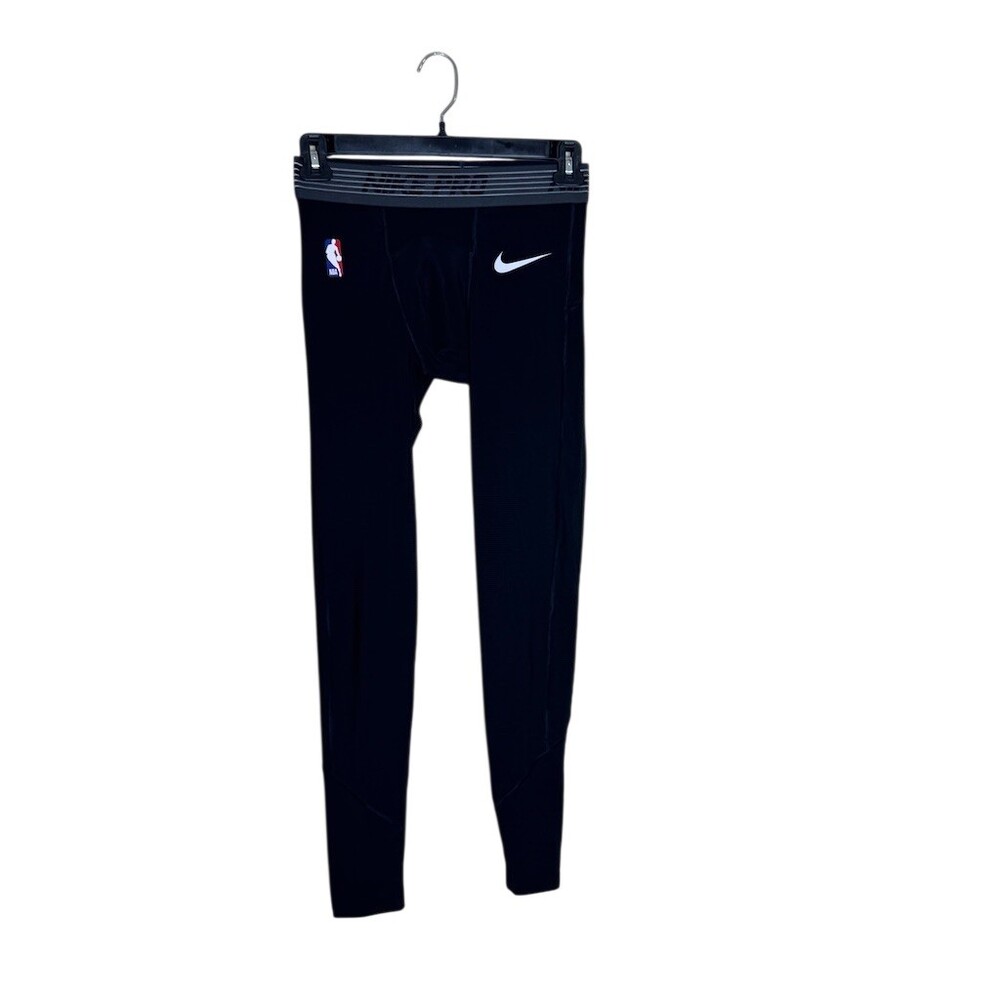 Nike Pro NBA Dri-FIT Compression Leggings Boys Size M Black